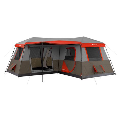 There are 2 removable room dividers and 3 doors to maximize privacy or create one large 240 sqft room. . Ozark trail 16x16 cabin tent